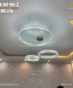 đèn trang trí nội thất của mọi nhà Đèn thả pha lê TL-9821/3A