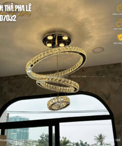 Đèn thả pha lê THD7032T246