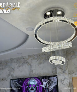 Đèn thả pha lê THD7032T246