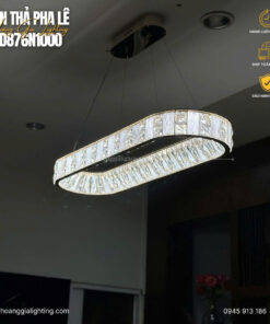 đèn trang trí nội thất của mọi nhà Đèn thả pha lê THD876N1000
