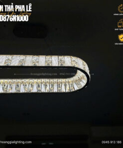 đèn trang trí nội thất của mọi nhà Đèn thả pha lê THD876N1000