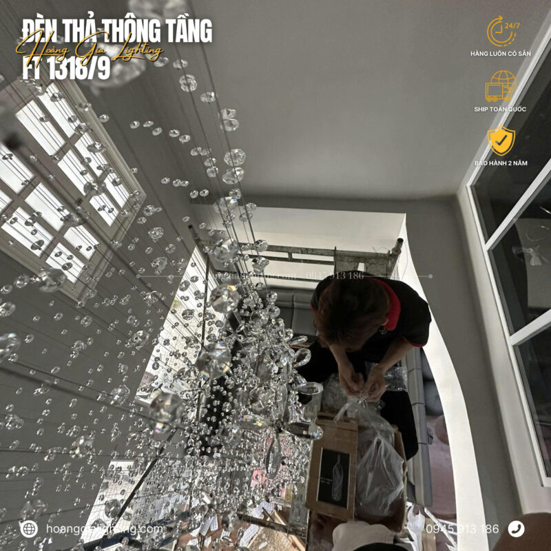 Đèn thả thông tầng FT 1318/9