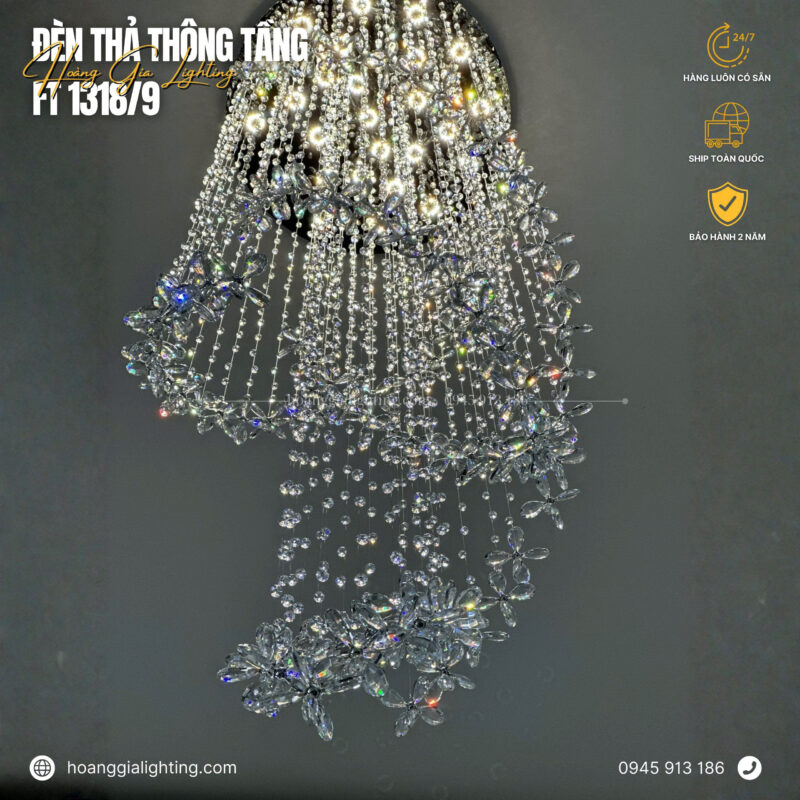Đèn thả thông tầng FT 1318/9