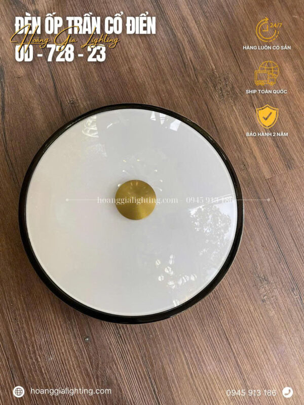 Đèn ốp trần cổ điển OD-728-23