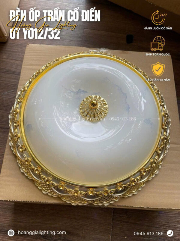 Đèn ốp trần cổ điển OT Y012