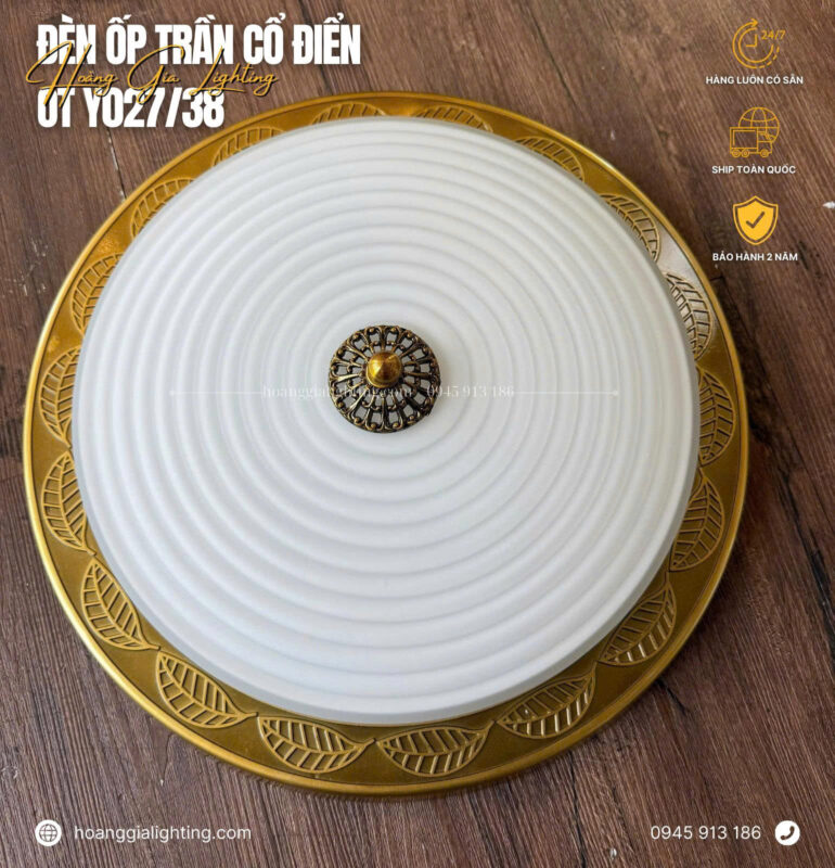 Đèn ốp trần cổ điển OT Y027