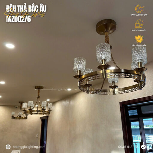 Đèn chùm hiện đại CODE: MZD02/6