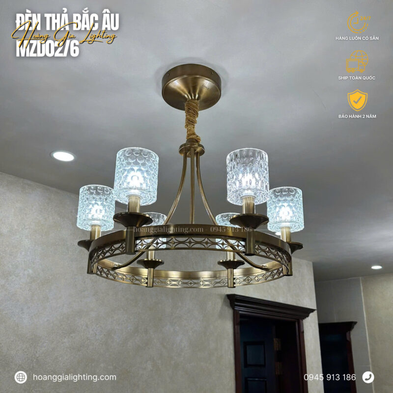 Đèn chùm hiện đại CODE: MZD02/6