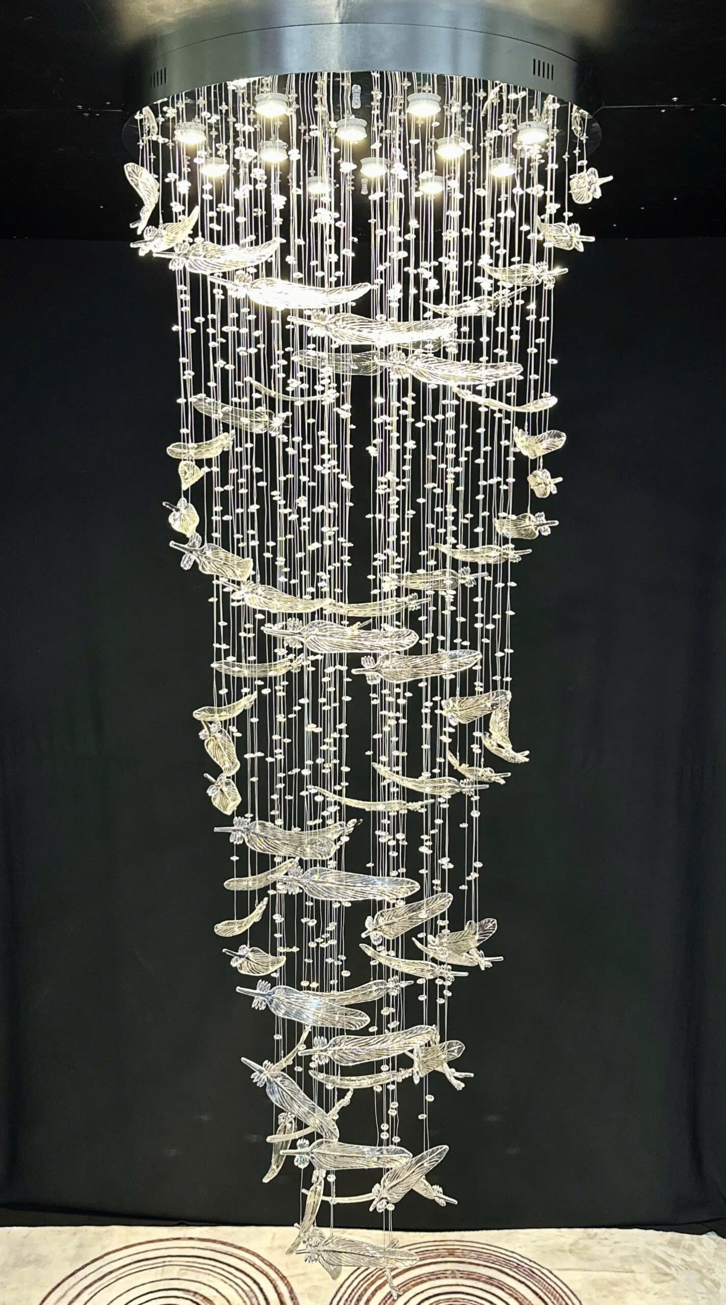 Đèn thả thông tầng THD122T1000 Đèn thả thông tầng THD122T1000