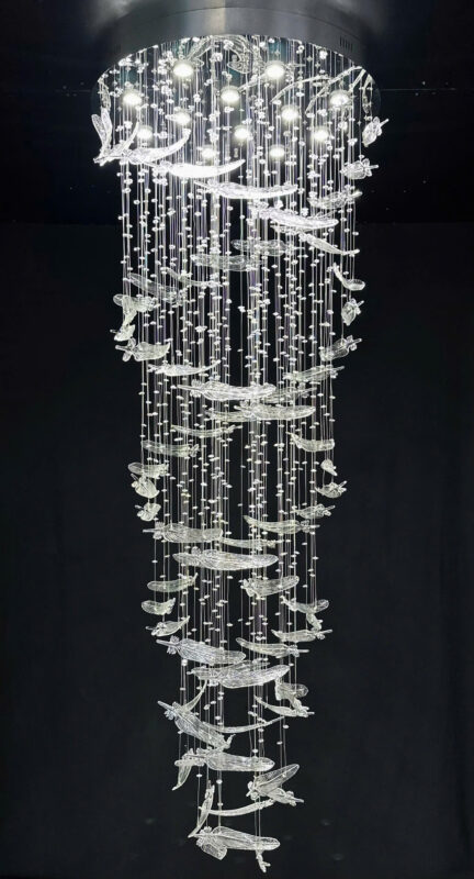 đèn trang trí nội thất của mọi nhà Đèn thả thông tầng THD122T1000