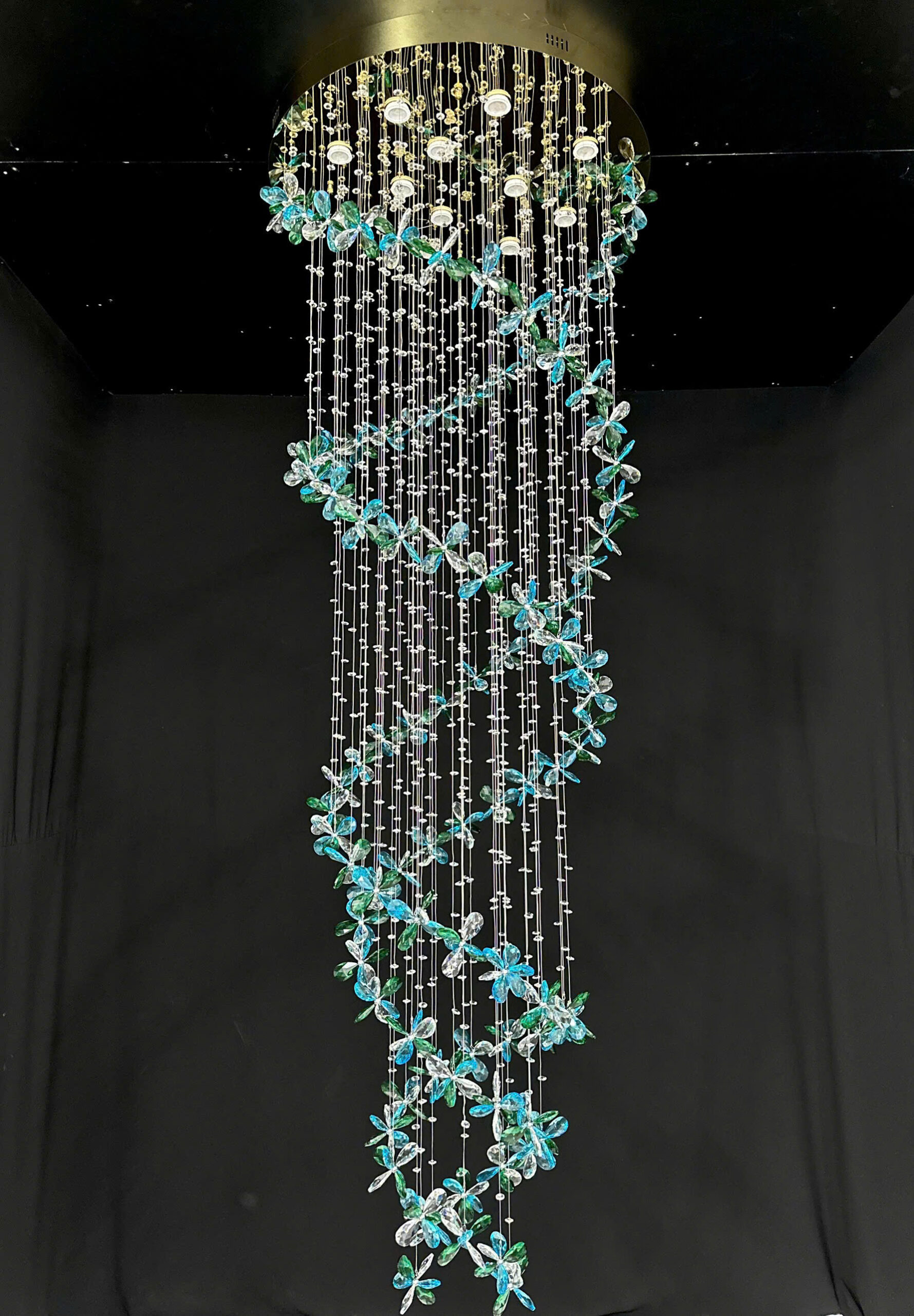 Đèn thả thông tầng THD025T800 Đèn thả thông tầng THD025T800