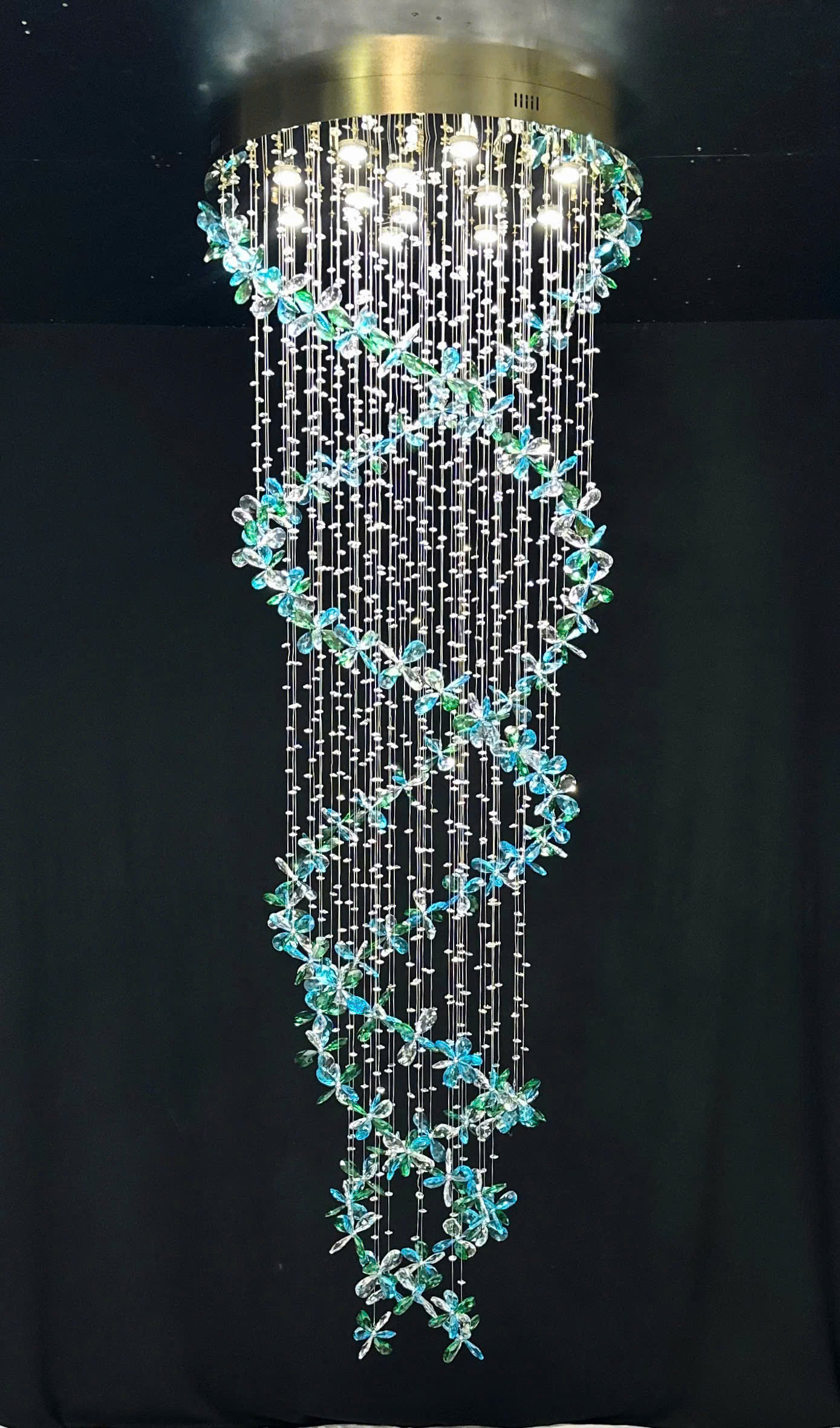 Đèn thả thông tầng THD025T800 Đèn thả thông tầng THD025T800