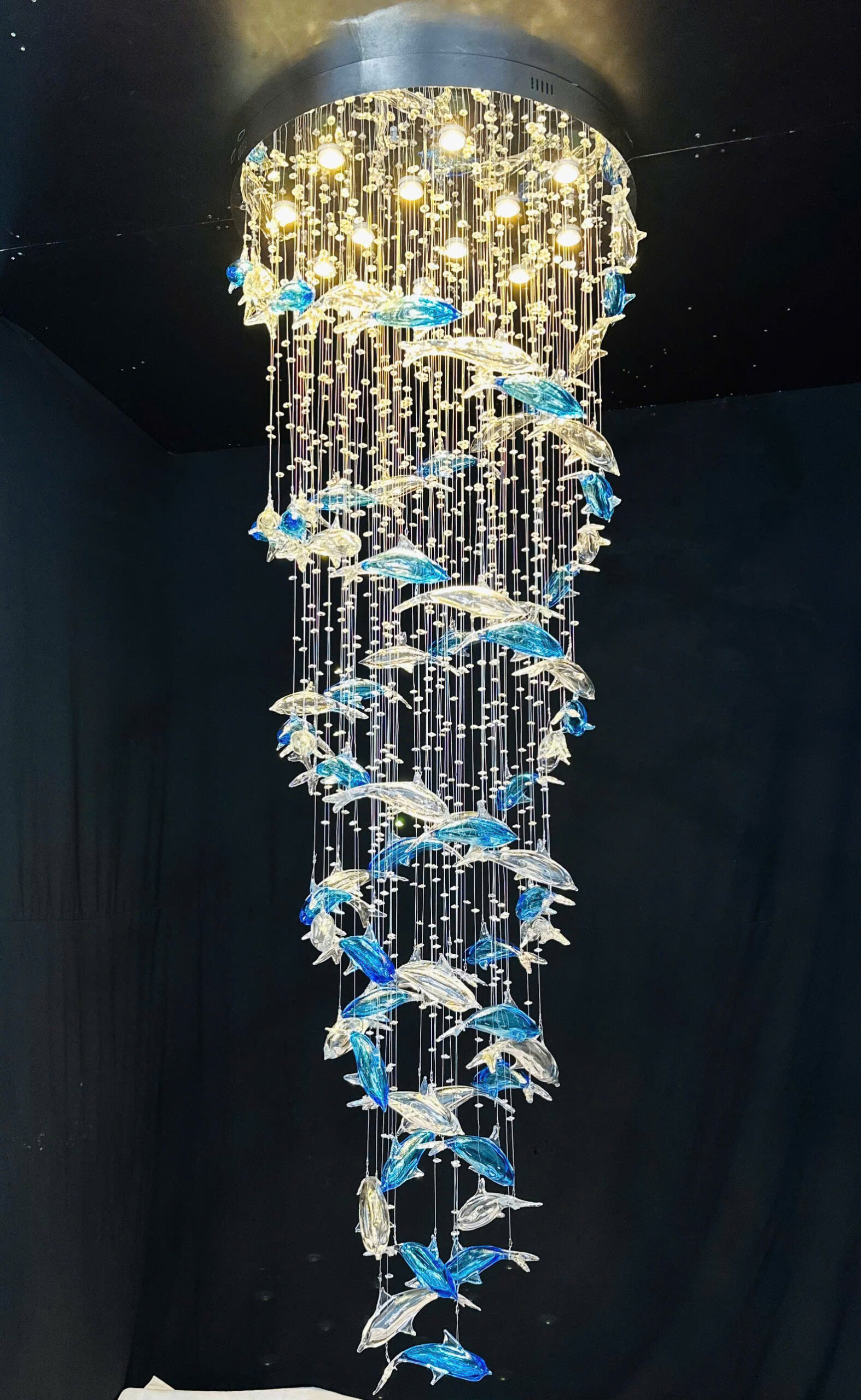 Đèn thả thông tầng THD294T800 Đèn thả thông tầng THD294T800