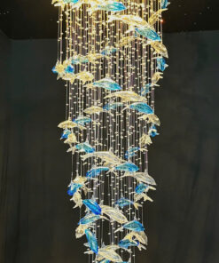 đèn trang trí nội thất của mọi nhà Đèn thả thông tầng THD294T800