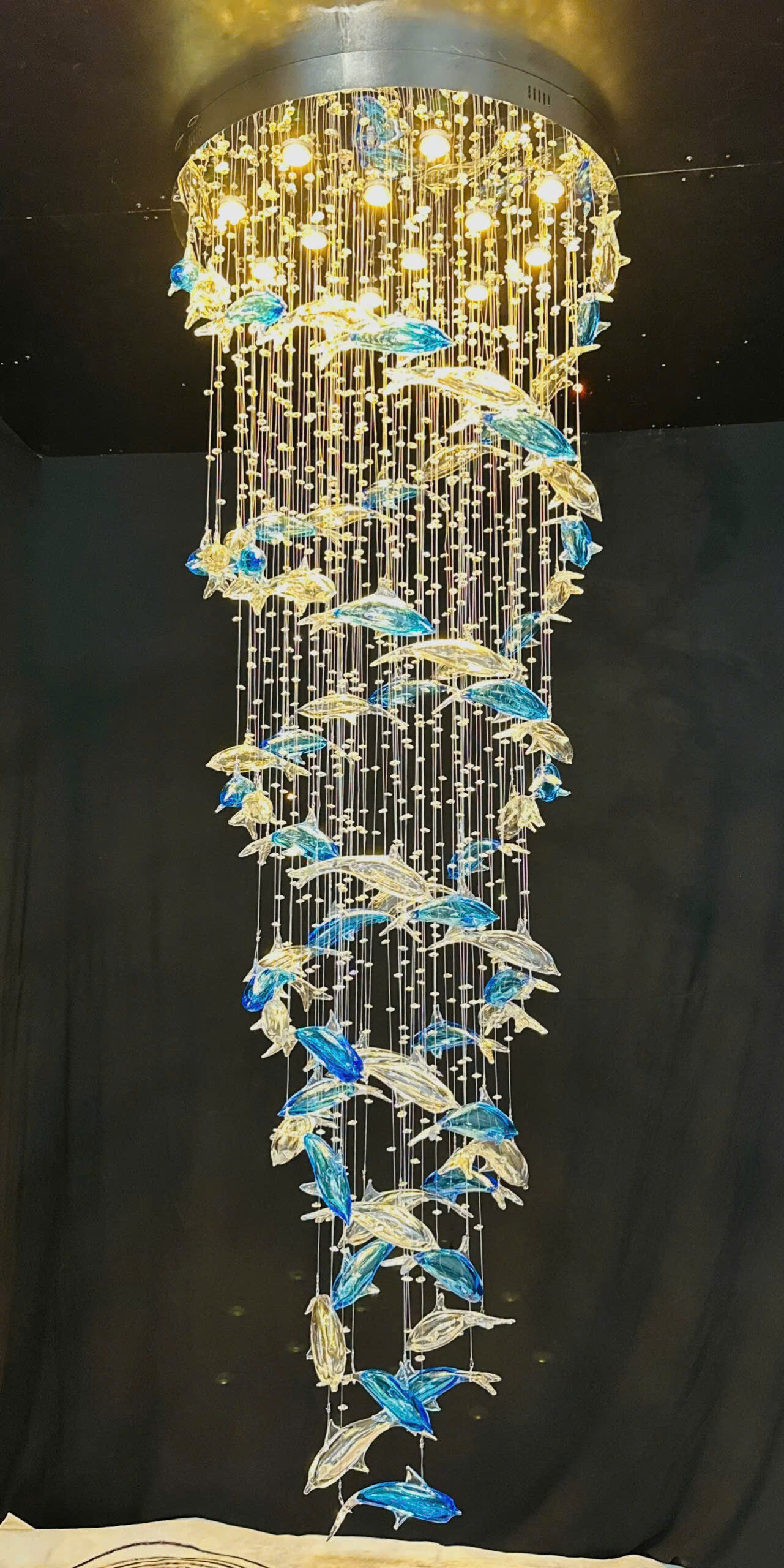 Đèn thả thông tầng THD294T800 Đèn thả thông tầng THD294T800