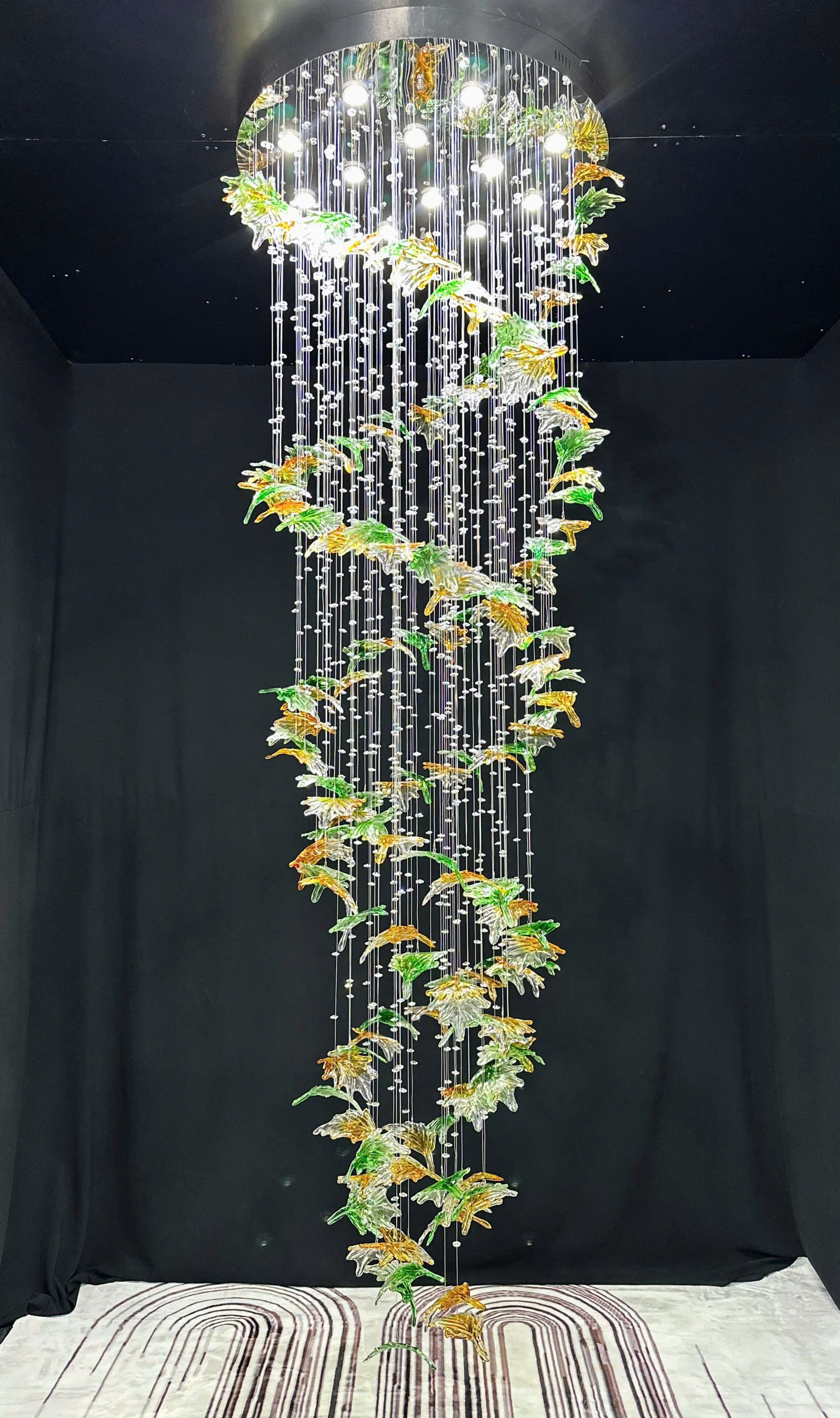 Đèn thả thông tầng THD125T800 Đèn thả thông tầng THD125T800