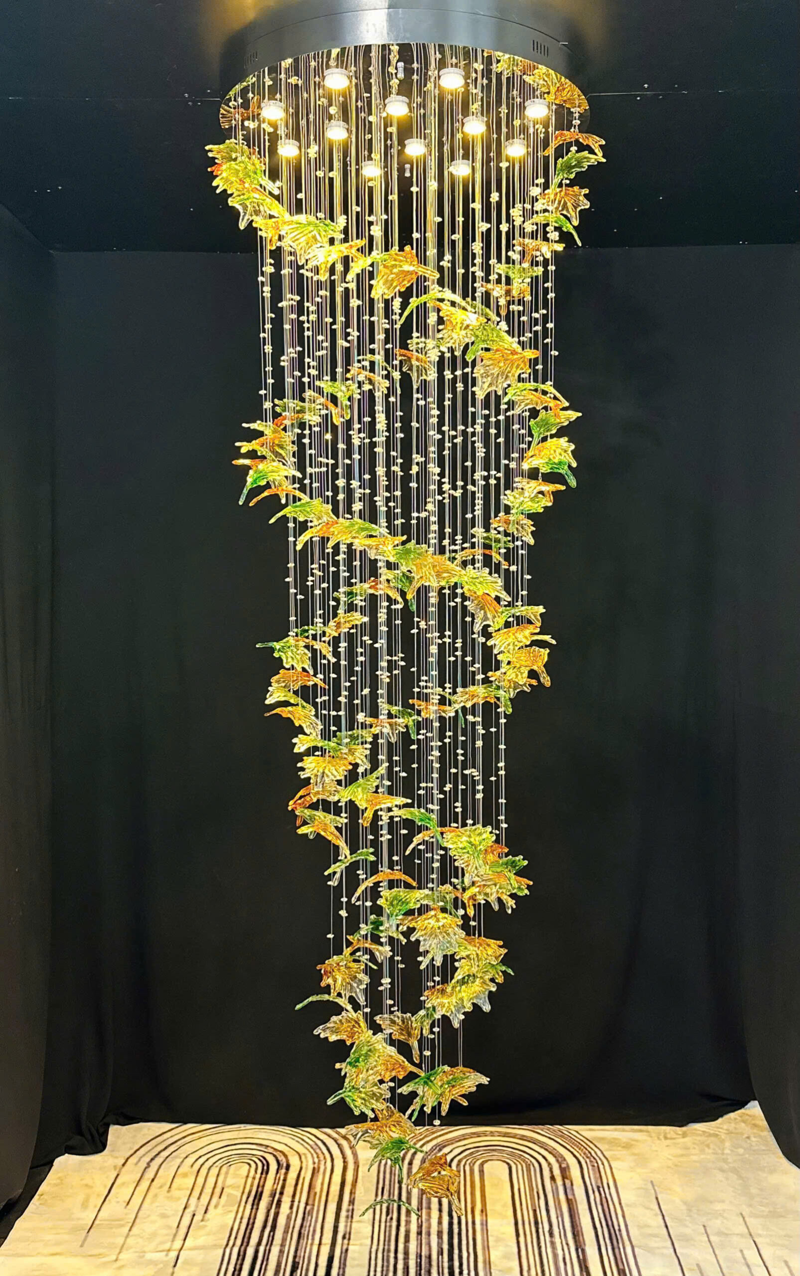 Đèn thả thông tầng THD125T800 Đèn thả thông tầng THD125T800