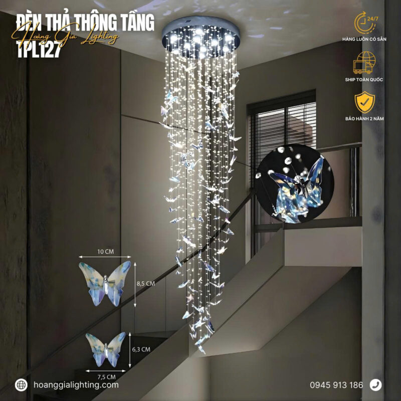 Đèn thả thông tầng TPL127