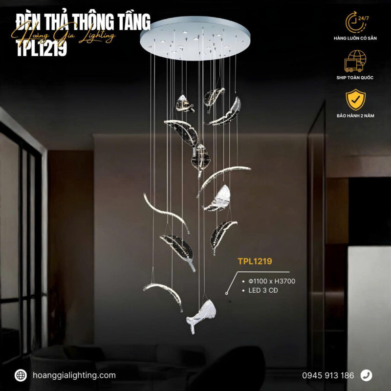 Đèn thả thông tầng TPL1219
