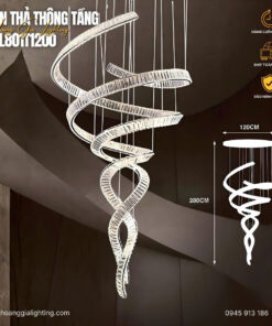 Đèn thả thông tầng TPL801T1200