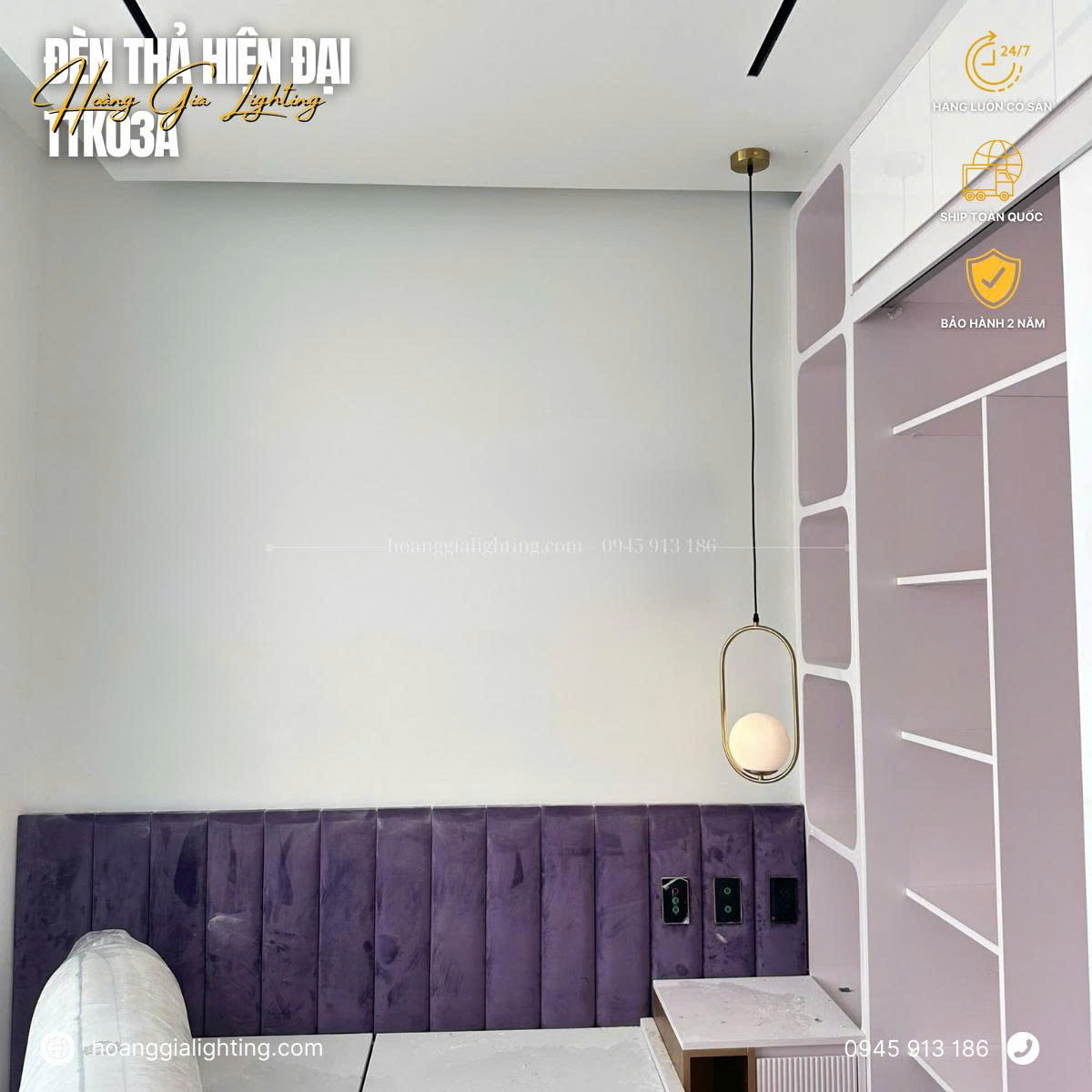 Đèn thả chao TTK03A Đèn thả chao TTK03A