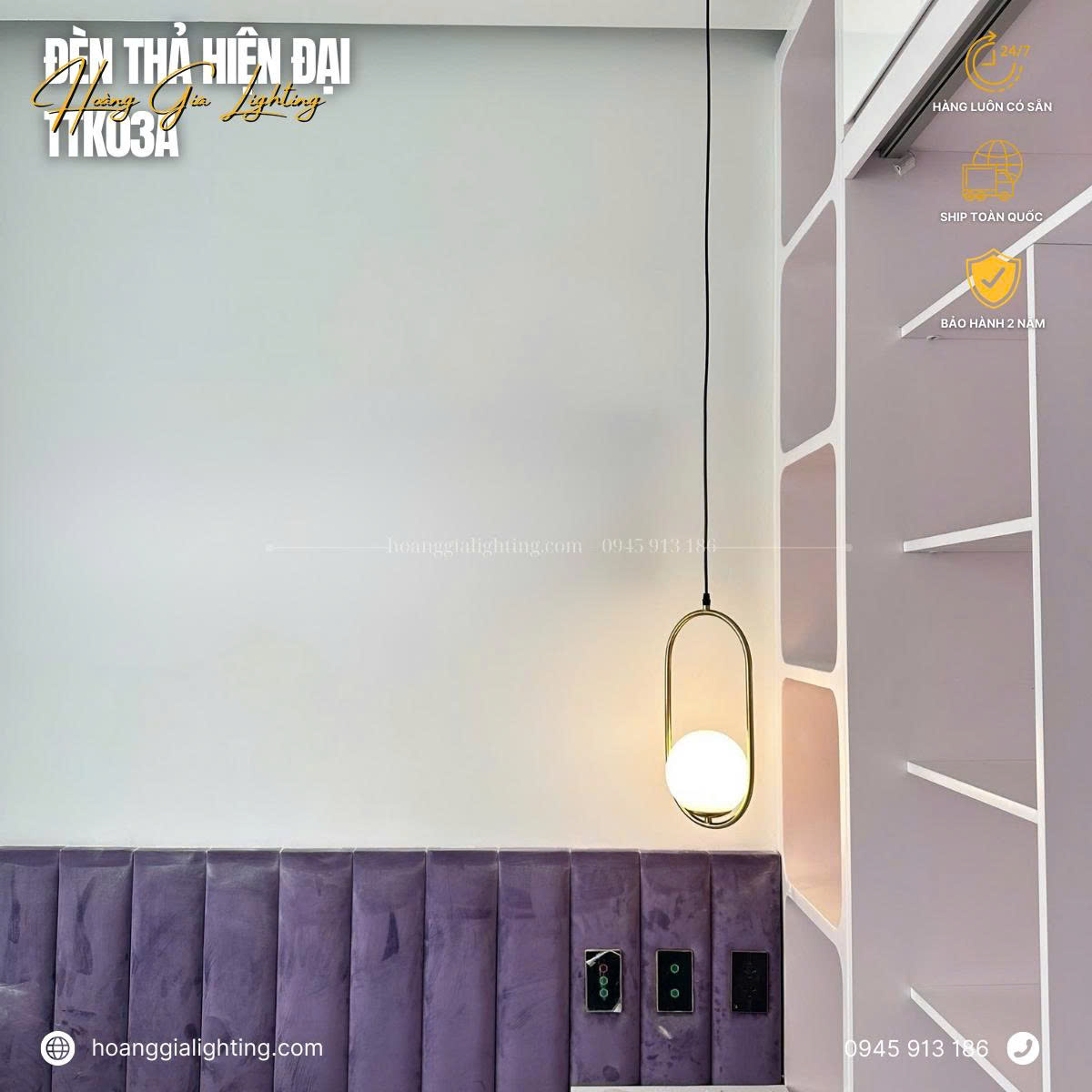 Đèn thả chao TTK03A Đèn thả chao TTK03A