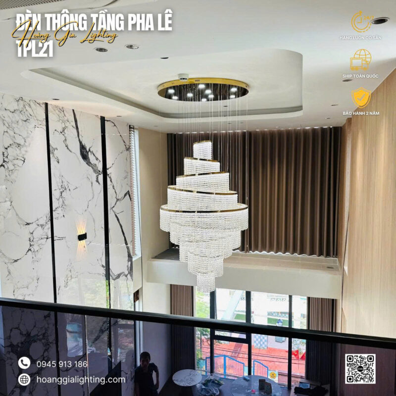 Đèn thả thông tầng TPL21