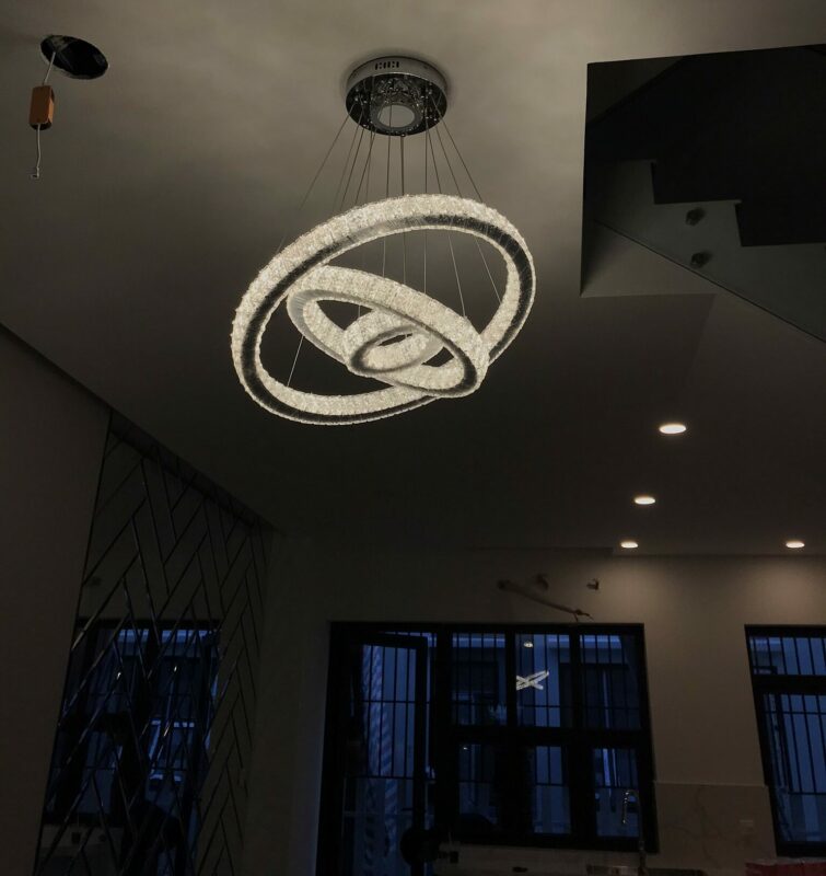 Đèn thả pha lê TH-812-19