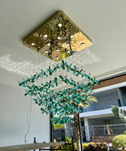 Đèn mâm hình cánh hoa THD025