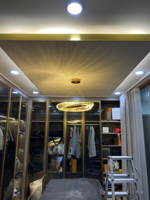 đèn trang trí nội thất của mọi nhà Đèn thả pha lê THD7052