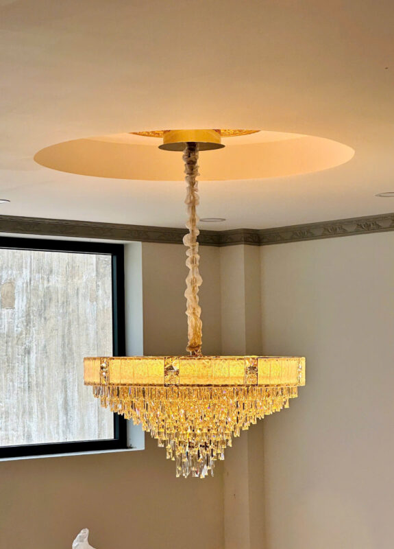 đèn trang trí nội thất của mọi nhà Đèn thả pha lê TPL326T600