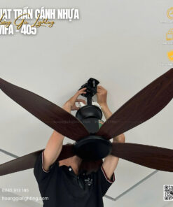 Quạt trần cánh nhựa QViFa-405/ Coffee