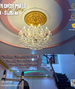 Đèn chùm pha lê CN-5128/18