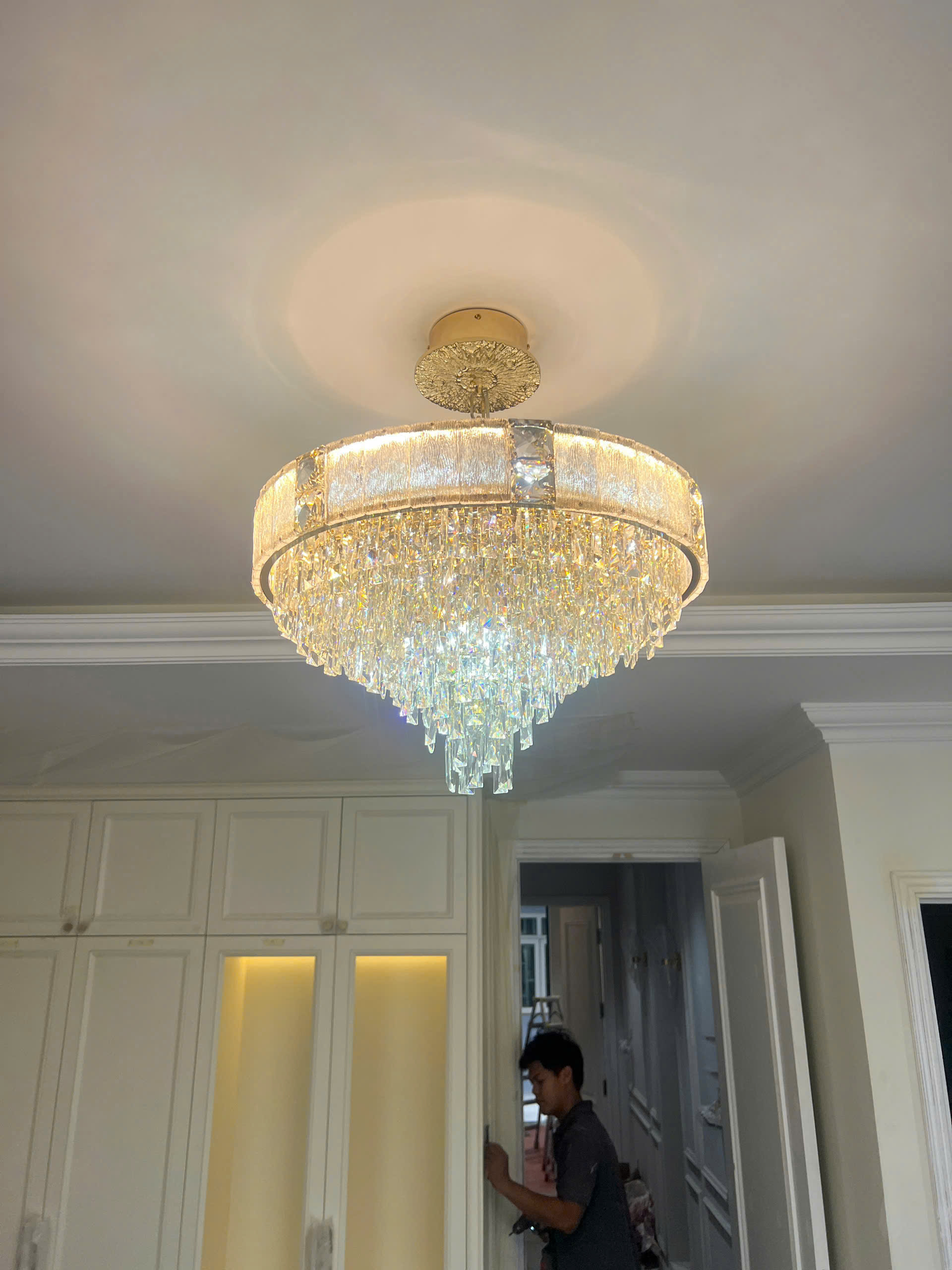 Đèn thả pha lê TPL326T800 Đèn thả pha lê TPL326T800