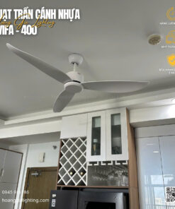 Quạt trần cánh nhựa QViFa-400/Trắng