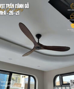 Quạt trần cánh gỗ QViFa-26-21