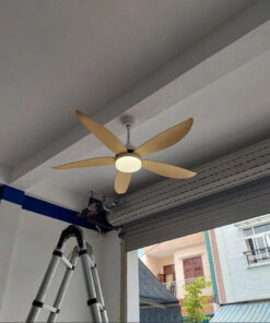 Quạt trần cánh nhựa QViFa-58/Vàng