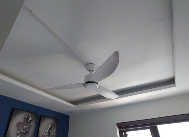 Quạt trần cánh nhựa QViFa-400/Trắng