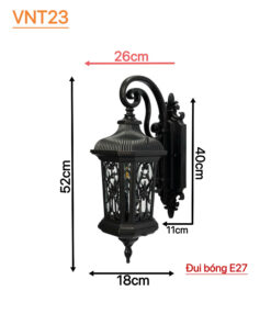 Đèn vách ngoài trời VNT23