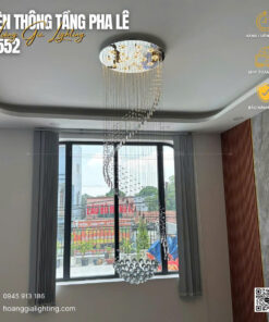 Đèn thả thông tầng pha lê HG-3352