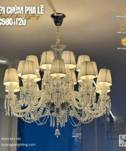 Đèn chùm pha lê nến DC9801T20