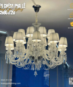 Đèn chùm pha lê nến DC9801T20
