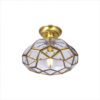 đèn trang trí nội thất của mọi nhà Đèn thả vòm đồng BTD-130