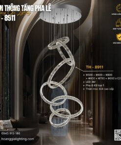 Đèn thả thông tầng pha lê TH-8911