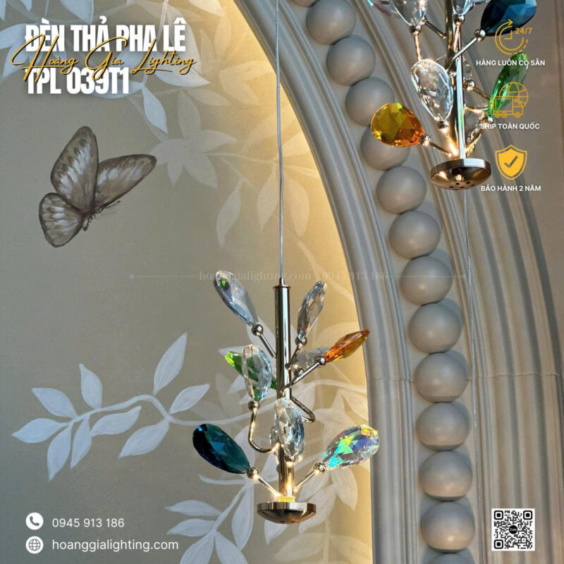Đèn thả pha lê TPL039T1
