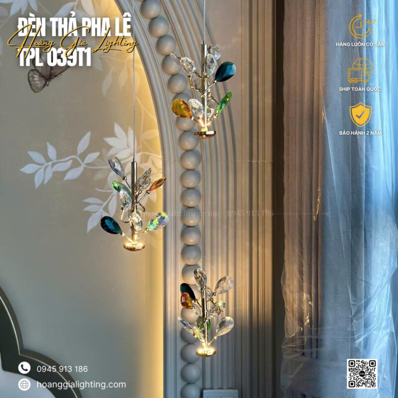 Đèn thả pha lê TPL039T1