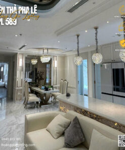 Đèn thả pha lê TPL589