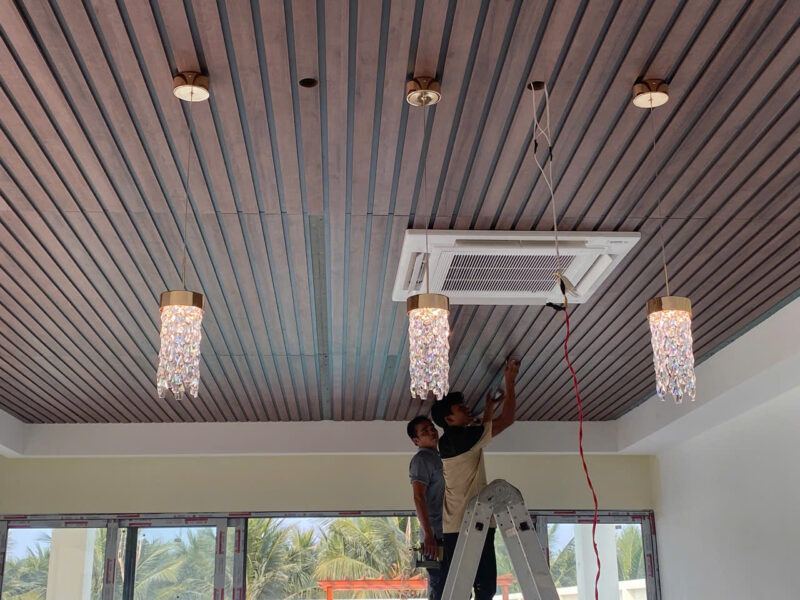 Đèn thả pha lê TPL155