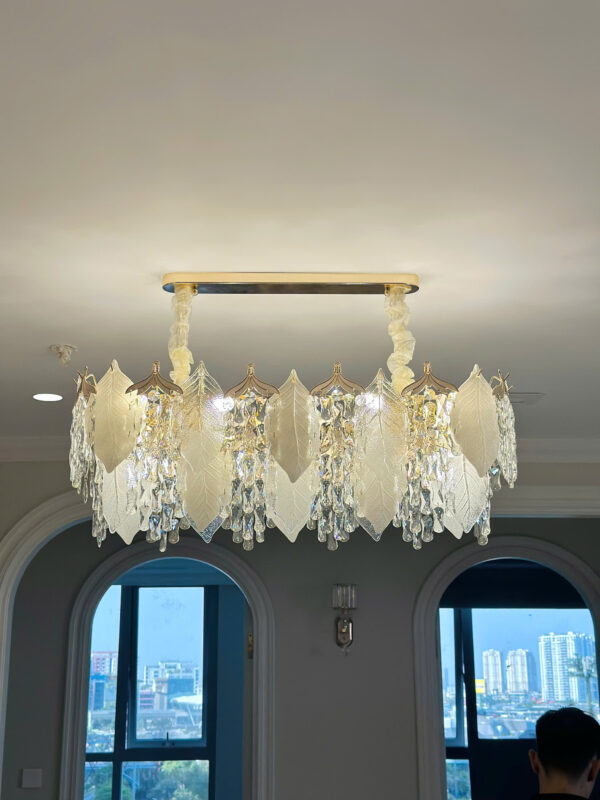 đèn trang trí nội thất của mọi nhà Đèn thả pha lê TPL8863N1000