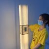 đèn trang trí nội thất của mọi nhà Đèn vách đồng đá VD8012